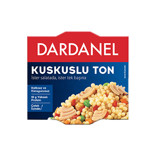 Dardanel Konserve Kuskuslu Ton Balığı (185 g)