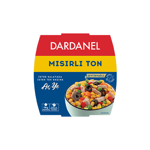 Dardanel Konserve Mısırlı Ton Balığı (160 g)