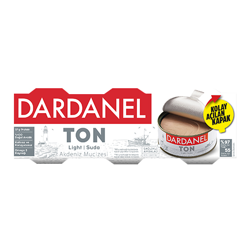 Dardanel Light Konserve Ton Balığı (3 x 80 g)