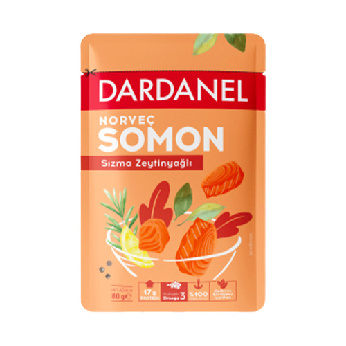 Dardanel Zeytinyağlı Poşet Somon  (80 g)