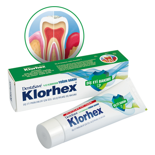 DentaSave Klorhex Yoğun Bakım Diş Macunu 75 ml - Dentasave ürünü