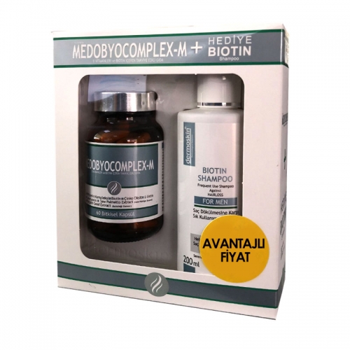 Dermoskin Medobyocomplex-M +Biotin Şampuan Hediyeli Paket