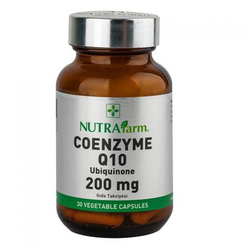 Dermoskin Nutrafarm Coenzyme Q10 200mg 30 Bitkisel Kapsül