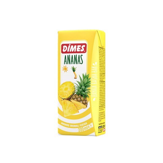 Dimes Meyve Suyu Ananas 200 ml