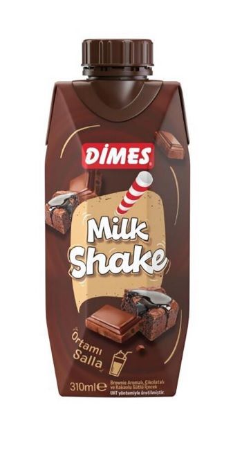 Dimes Milkshake Brownie Çikolata 310 Ml