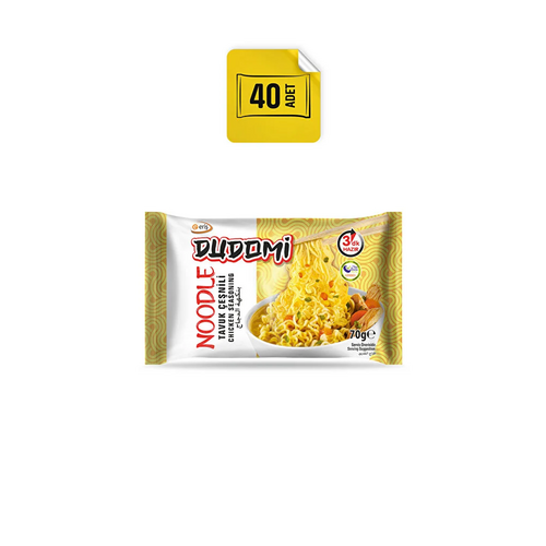 Dudomi Tavuk Çeşnili Noodle Poşet 70 Gr. - Dudomi ürünü