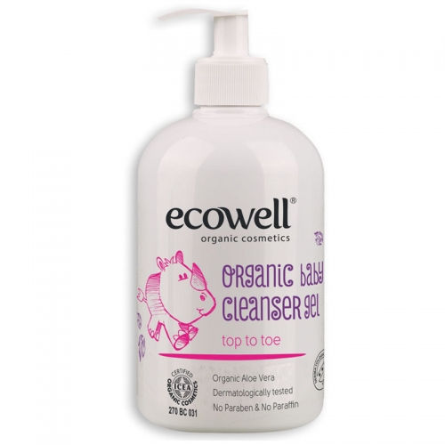 Ecowell Organik Saç ve Vücut Bebek Şampuanı 500 ml