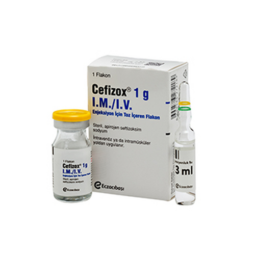Eczacıbaşı İlaç Pazarlama Cefizox 1 g 1 Flakon - Eczacıbaşı İlaç Pazarlama ürünü