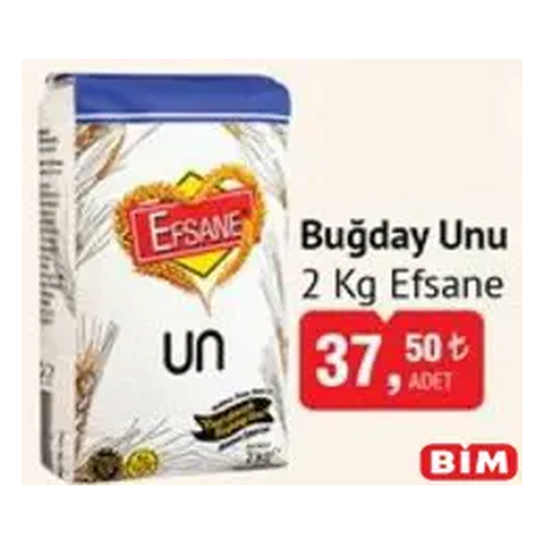 Efsane Buğday Unu 2kg - Efsane ürünü