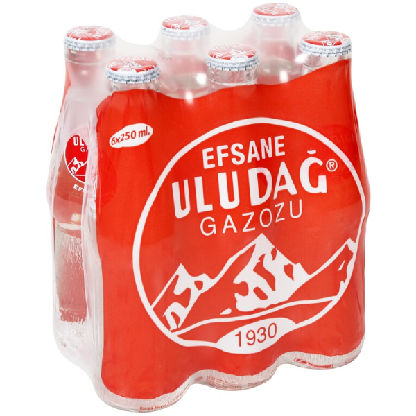 Efsane Uludağ Gazozu 6x250 ml Çoklu Paket