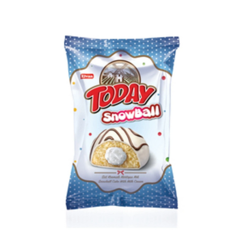 Elvan Today Snowball Sütlü Kek 35 Gr. 24 Adet (1 Kutu) - Elvan ürünü