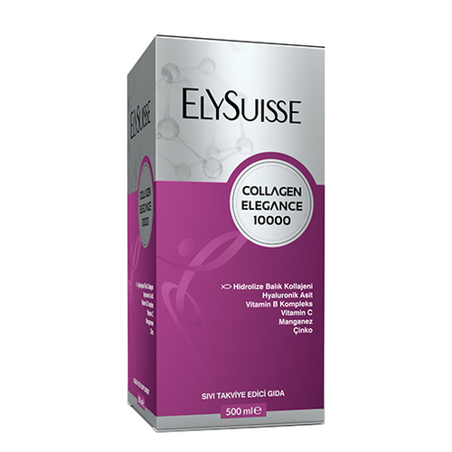 Elysuisse Collagen Elegance 10000 Sıvı Takviye Edici Gıda 500 ml - Elysuisse ürünü