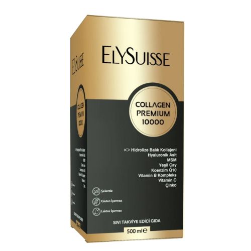 Elysuisse Collagen Premium 10000 Sıvı Takviye Edici Gıda 500 ml - Elysuisse ürünü