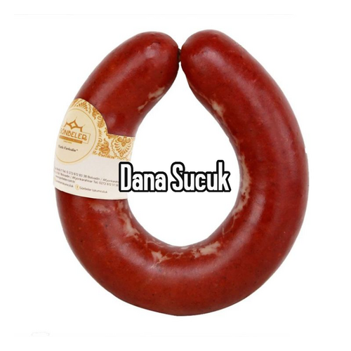 Emin Dilimli Dana Sucuk 250g - Emin ürünü