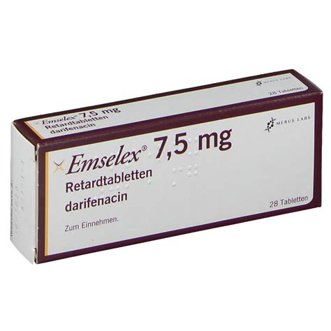 VLD Danışmanlık Emselex 7.5 mg 28 Tablet - VLD Danışmanlık ürünü