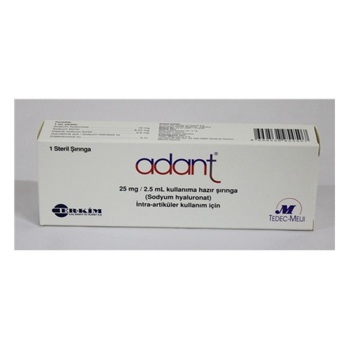 Er-Kim İlaç Adant İğne 25 mg/2.5 ml 1 Şırınga - Er-Kim İlaç ürünü
