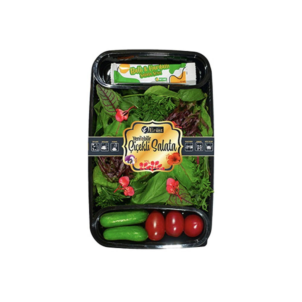 Erüst Ballı & Hardal Soslu Gurme Salata (160 g) - Erüst ürünü