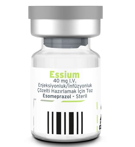 Polifarma İlaç Essium 40 mg 1 Flakon - Polifarma İlaç ürünü