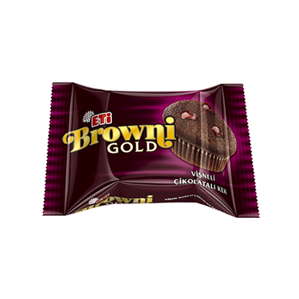 Eti Browni Gold Vişne Soslu Çikolatalı Kek