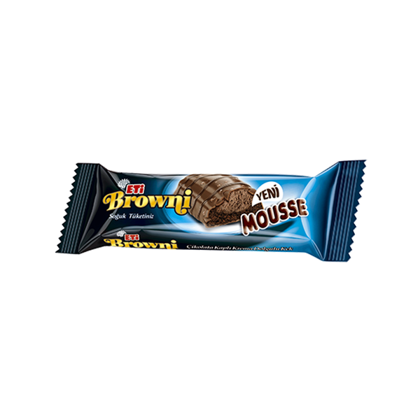 Eti Browni Mousse Çikolata Kaplı Krema Dolgulu Kek