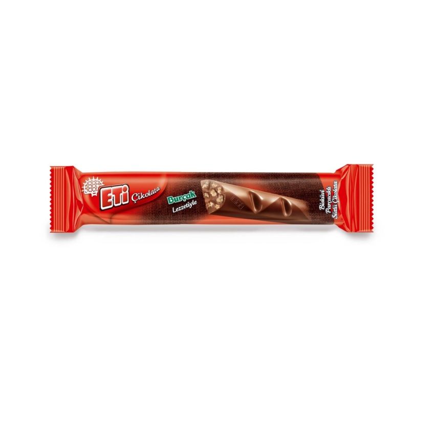 Eti Burçak Bisküvi Parçacıklı Çikolata Uzun 15 Gr