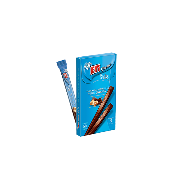 Eti Çikolata Sticks Fındık Kremalı Dolgulu