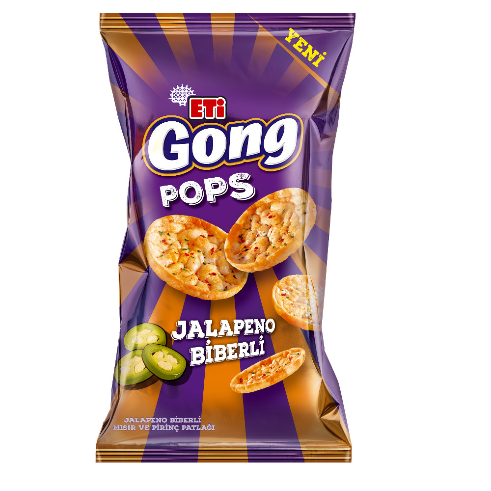 Eti Gong Pops Jalapeno 80 Gr