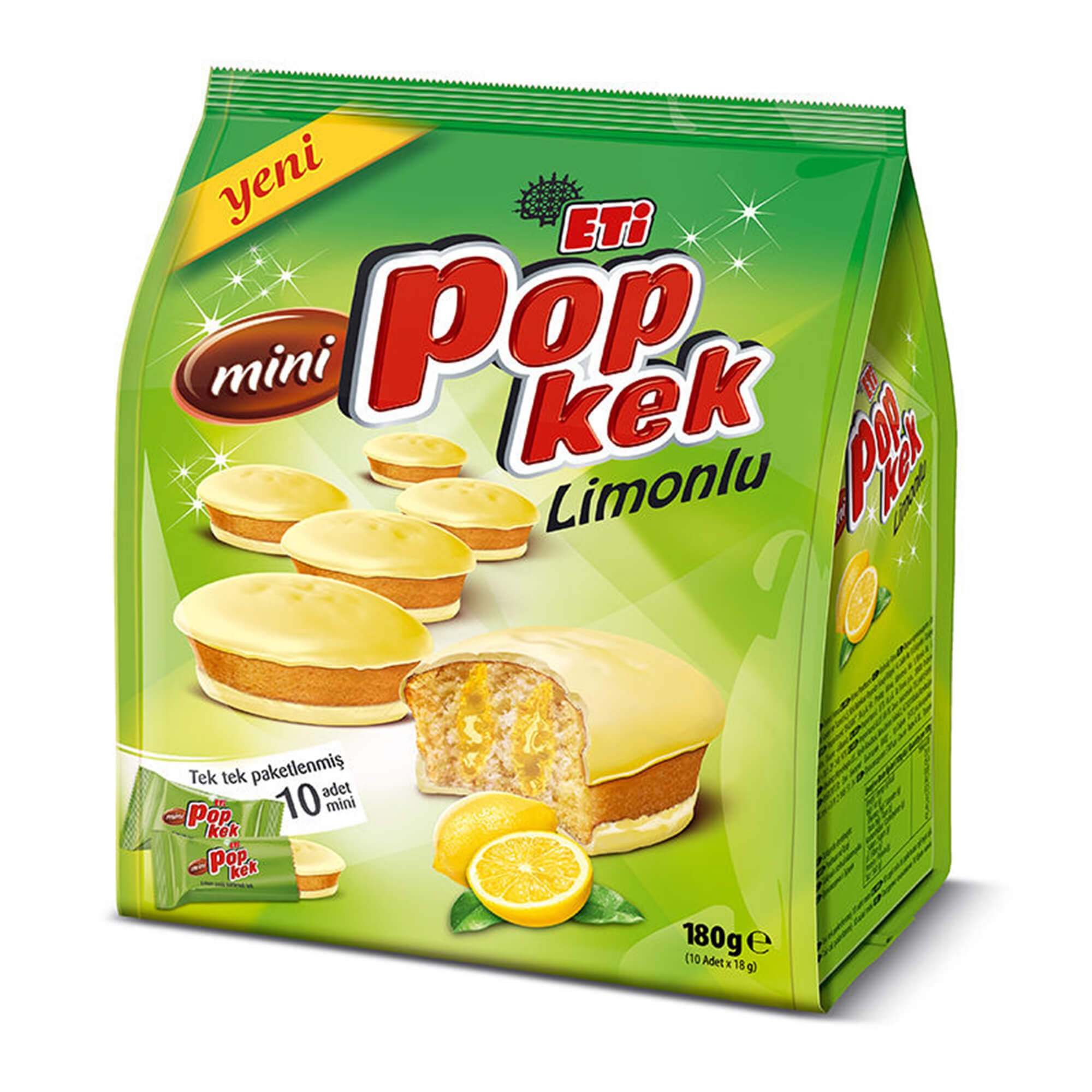 Eti Popkek Mini Limonlu 180 Gr