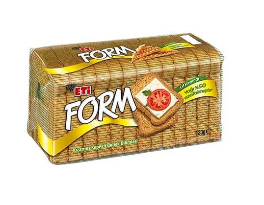 Etimek Form Kızarmış Kepekli Ekmek Dilimleri 120 g