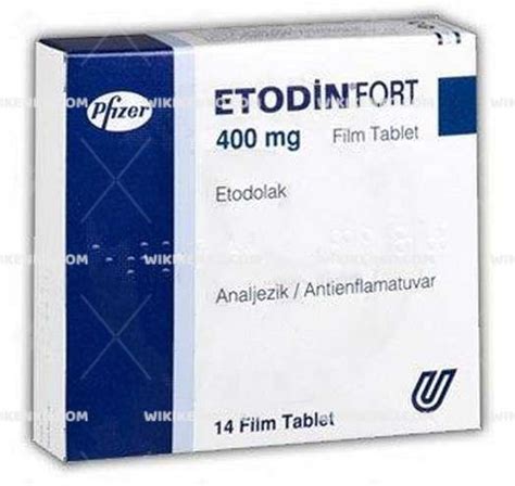 Ulkar İlaç Etodin 200 mg 10 Tablet - Ulkar İlaç ürünü