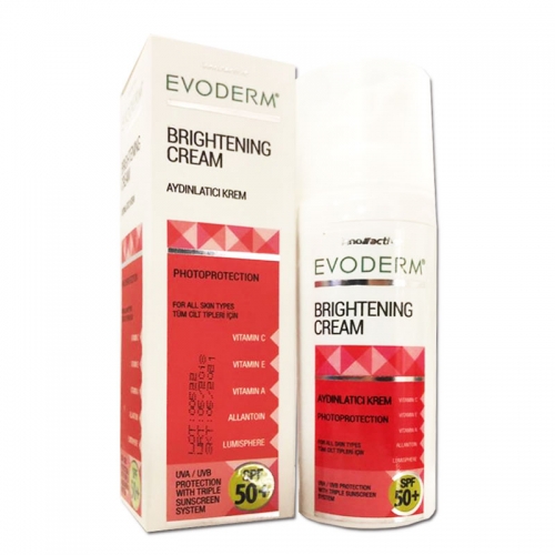 Evoderm Brightening SPF 50+ Aydınlatıcı Krem 50 ml - Evoderm ürünü