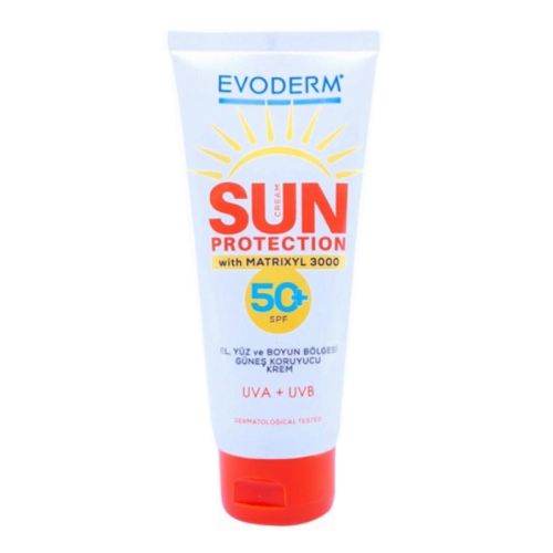 Evoderm Sunscreen Cream Güneş Koruyucu Krem Spf+50 100 ml - Evoderm ürünü