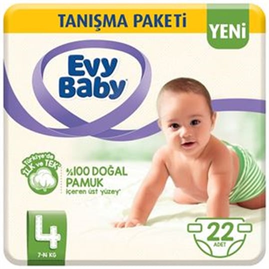 Evy Baby Bebek Bezi Tanışma Paket - Maxi 22 Li