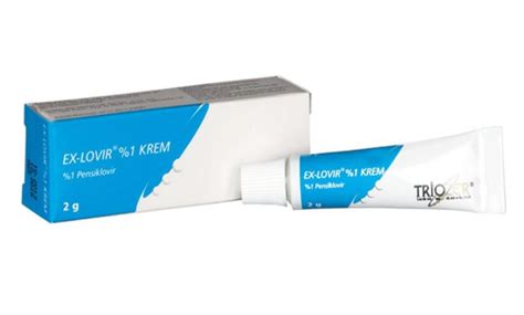 Triozer İlaç Ex-Lovir Krem %1 2 g - Triozer İlaç ürünü