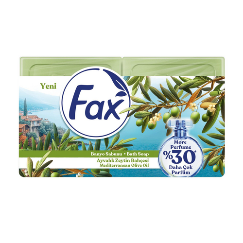 Fax Ayvalık Zeytinyağı Kalıp Sabun 4 x 150 Gr - Fax ürünü