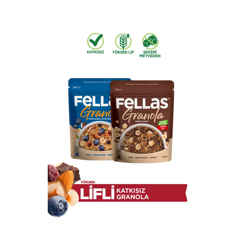 Fellas Fındık ve Kakaolu Granola 200 g - Fellas ürünü