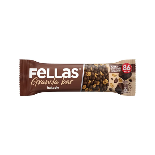 Fellas Kakaolu Granola Bar 23 gr - Fellas ürünü