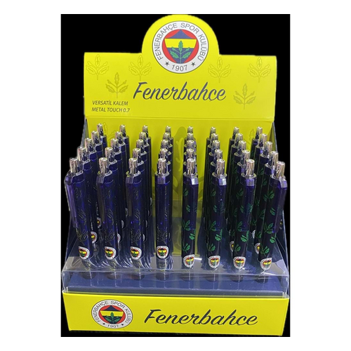 Fenerbahçe Versatil Kalem Metal Touch 0,7 mm 40 lı Stand - Fenerbahçe ürünü