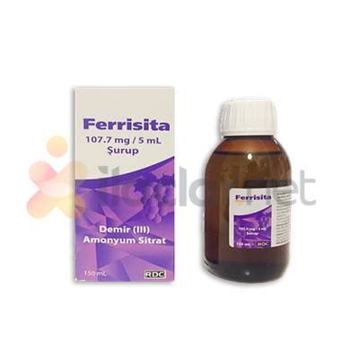 RDC İlaç Ferrisita Şurup 107.7 mg/5 ml - RDC İlaç ürünü