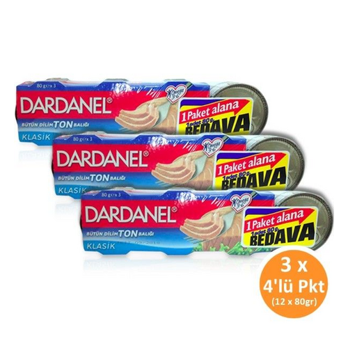 Fide Klasik Ton Balığı 3x80 G - Fide ürünü