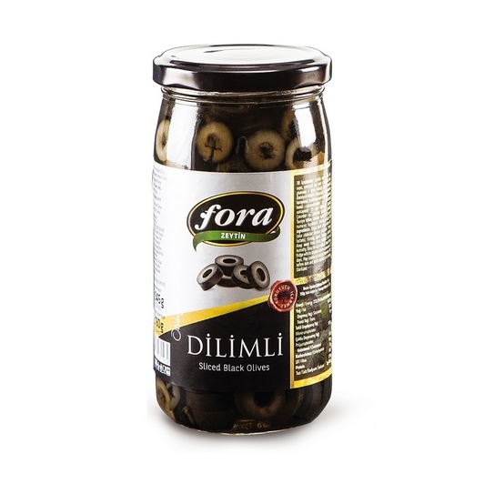 Fora Zeytin Siyah Dilimli Zeytin 160 gr - Fora ürünü
