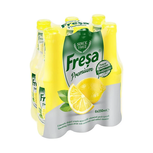 FREŞA 250ML PREMIUM MADEN SUYU LİMONLU - Freşa ürünü