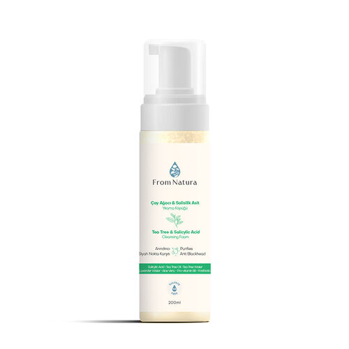 From Natura Çay Ağacı ve Salisilik Asit Yıkama Köpüğü 200 ml - From Natura ürünü