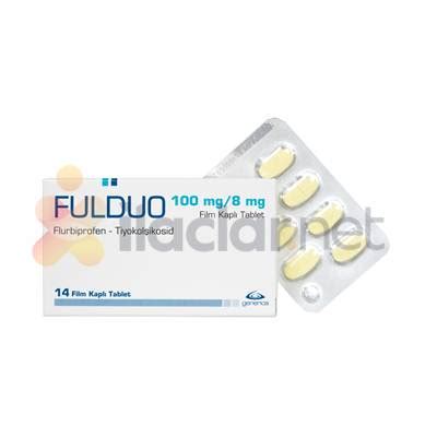 Genveon İlaç Fulduo 100 mg/8 mg 14 Tablet - Genveon İlaç ürünü