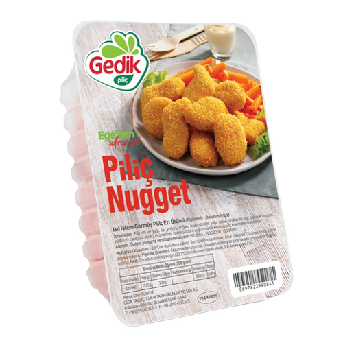 Gedik Tabaklı Pişmiş Piliç Nugget (260 g)