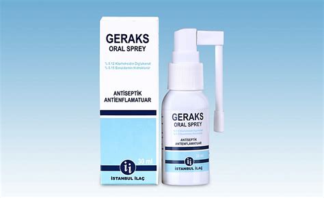 İstanbul İlaç Geraks Sprey 30 ml