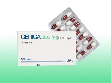 Genveon İlaç Gerica 300 mg 56 Kapsül - Genveon İlaç ürünü
