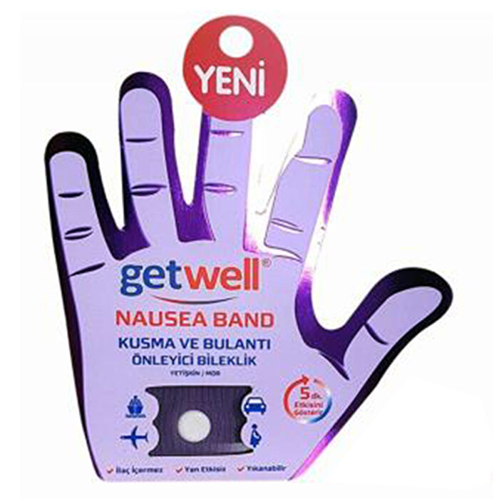 Getwell Mide Bulantı Bilekliği Mor-GW1003 1 Adet - Getwell ürünü