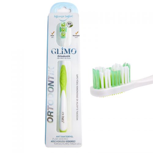 Haltron Glimo Ortodontik Ağız Bakım Diş Fırçası