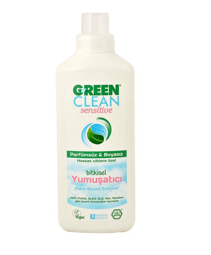 Green Clean Bitkisel Sıvı Çamaşır Yumuşatıcı Sensitive 1 Lt